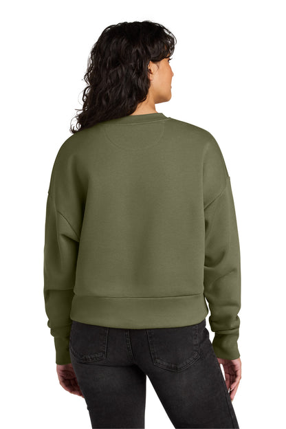 LightOlive Next Level Apparel Women's Heavyweight Sweatshirt NL9087