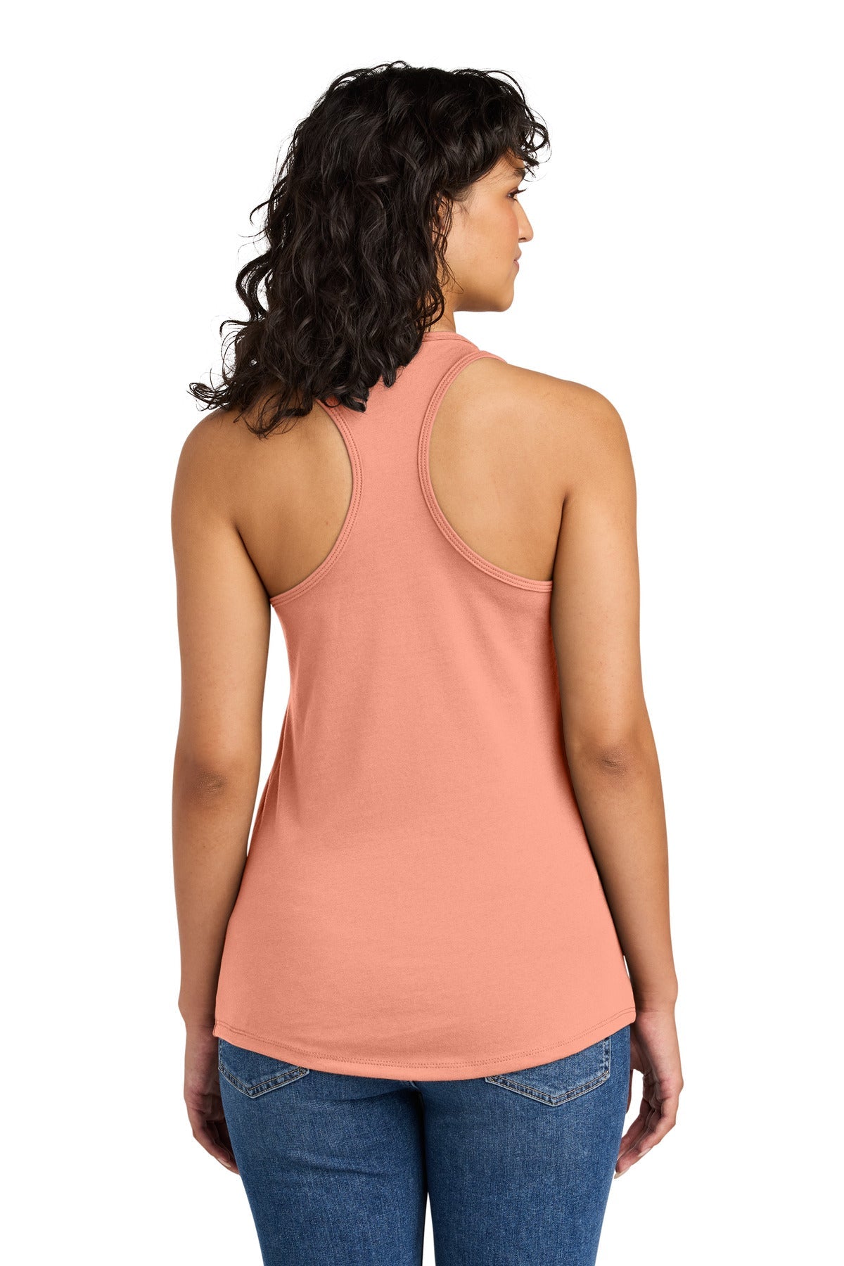 LightOrnge Next Level Apparel Women's Ideal Racerback Tank NL1533