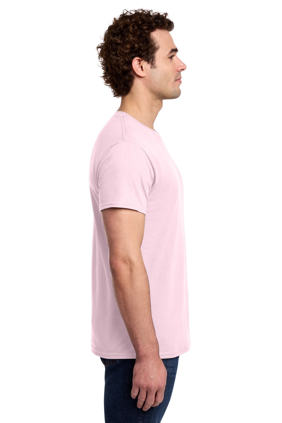 LightPink Gildan Light Cotton Tee 3000
