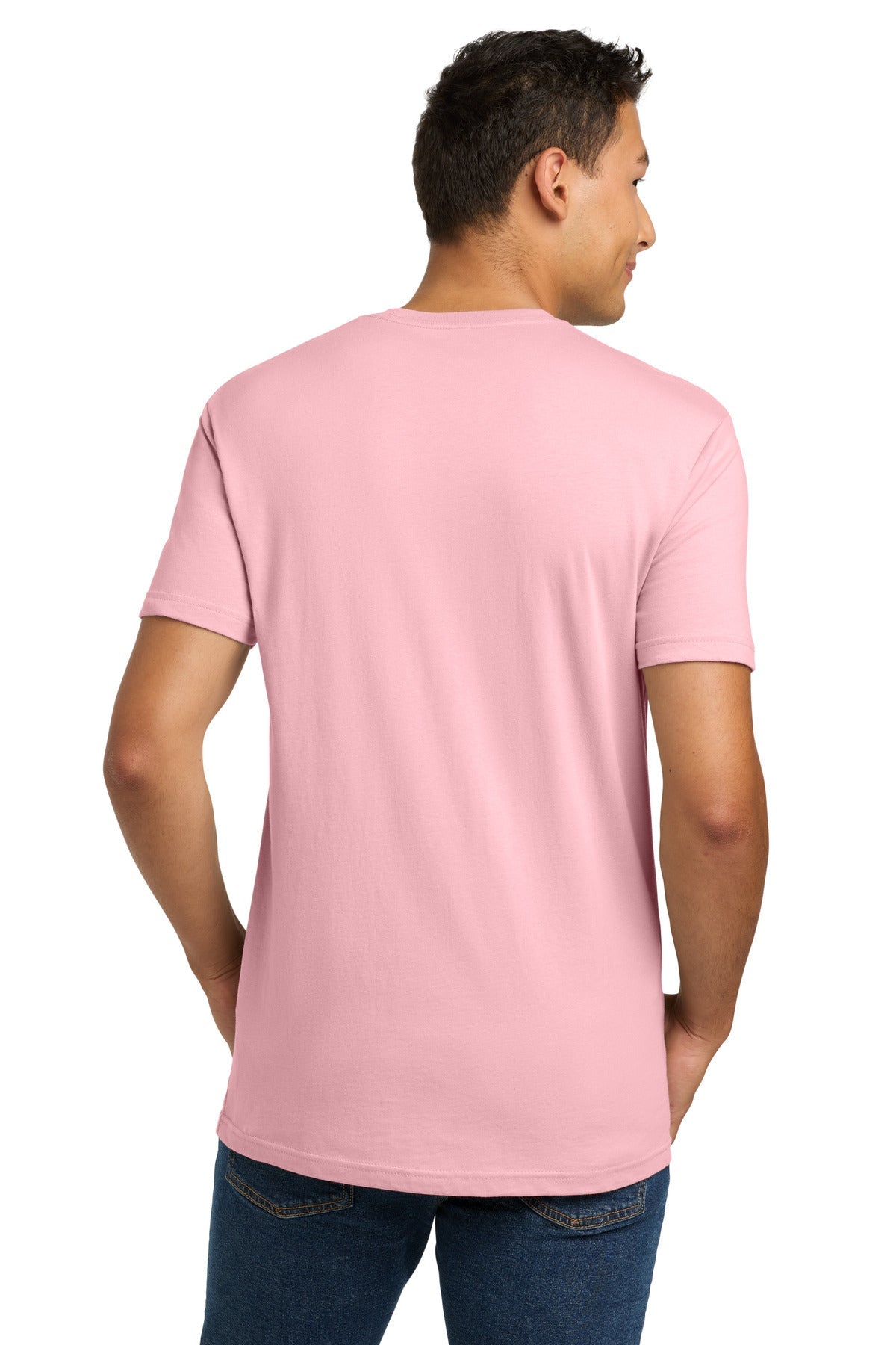 LightPink Next Level Apparel Adult Cotton Tee. NL3600