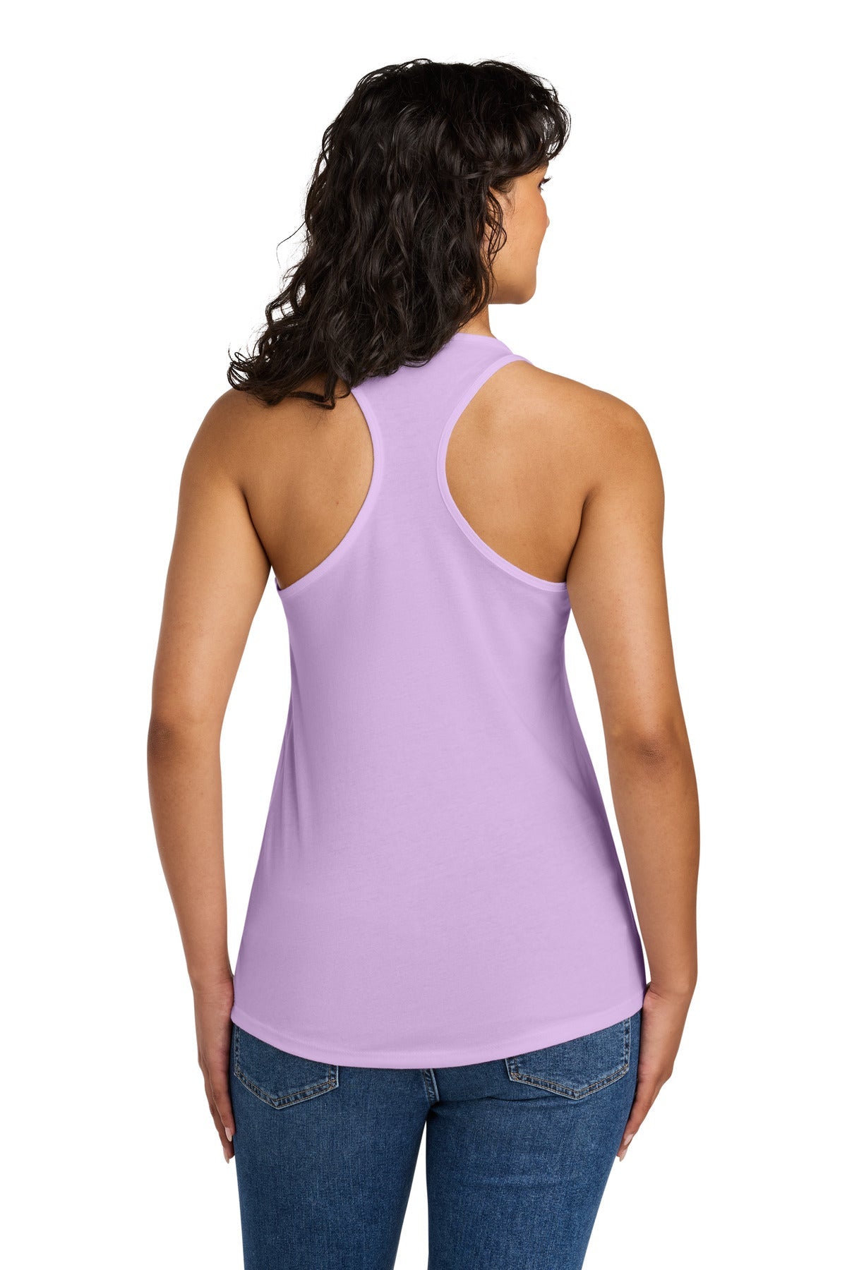Lilac Next Level Apparel Women's Ideal Racerback Tank NL1533