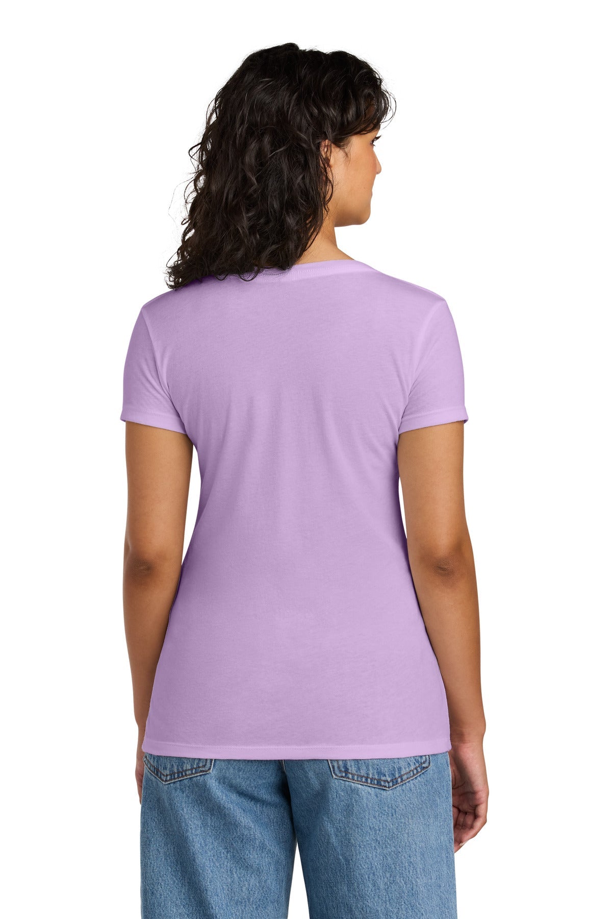Lilac Next Level Apparel Women's Ideal V-Neck Tee NL1540