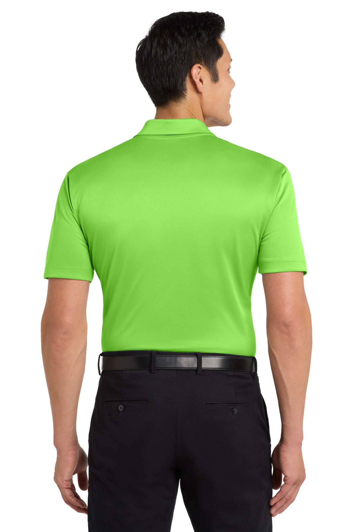 Lime Port Authority Silk Touch Performance Polo. K540