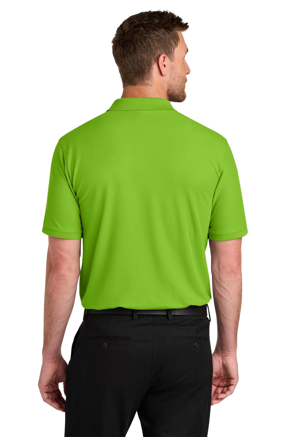 Lime Port Authority Wearever Signature Pique Polo K200