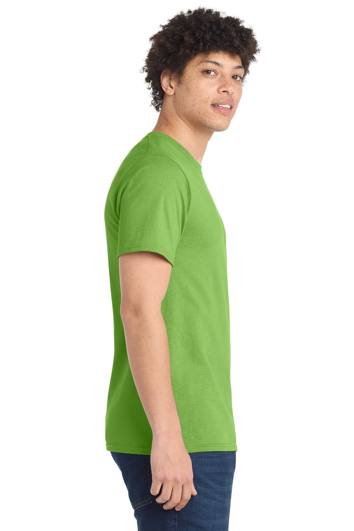 Lime Port & Co Tall Essential Tee. PC61T