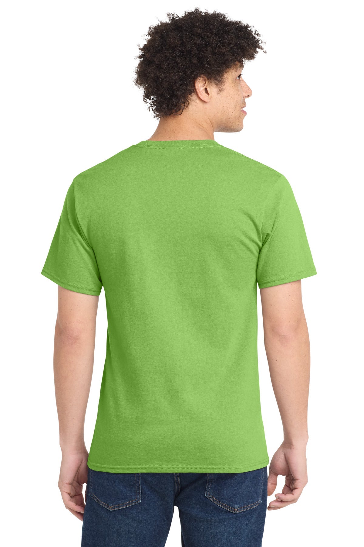 Lime Port & Co Tall Essential Tee. PC61T