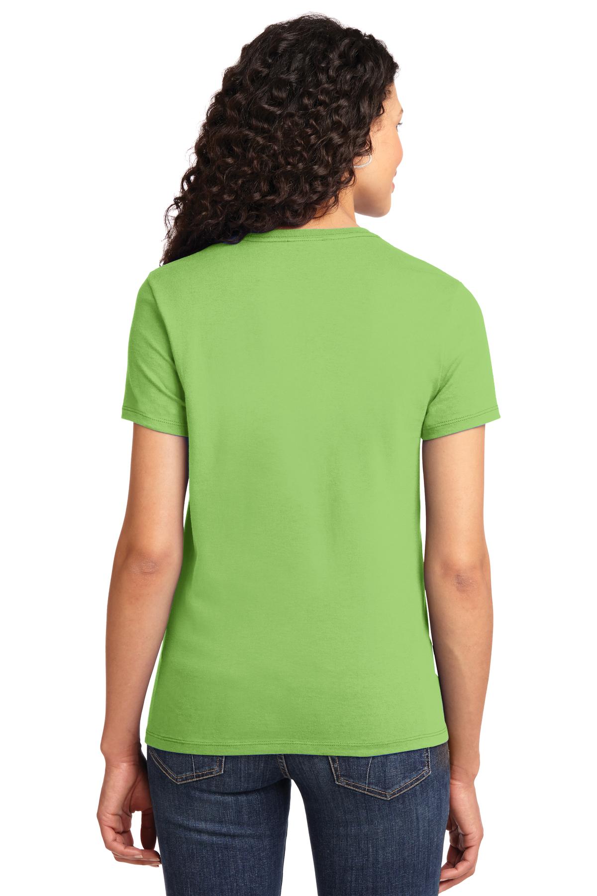 Lime Port & Co Women's Essential Tee. LPC61