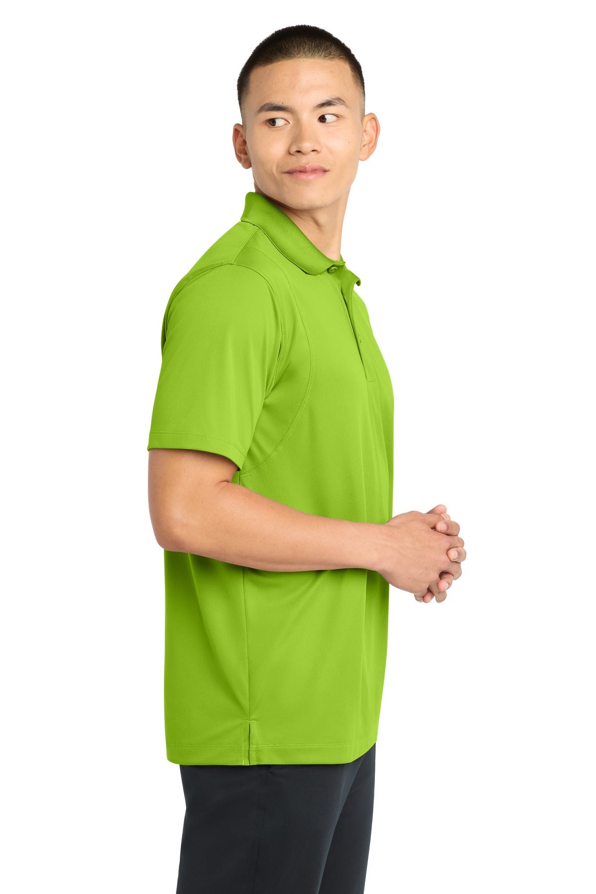 Lime Shock Sport-Tek Micropique Sport-Wick Polo. ST650