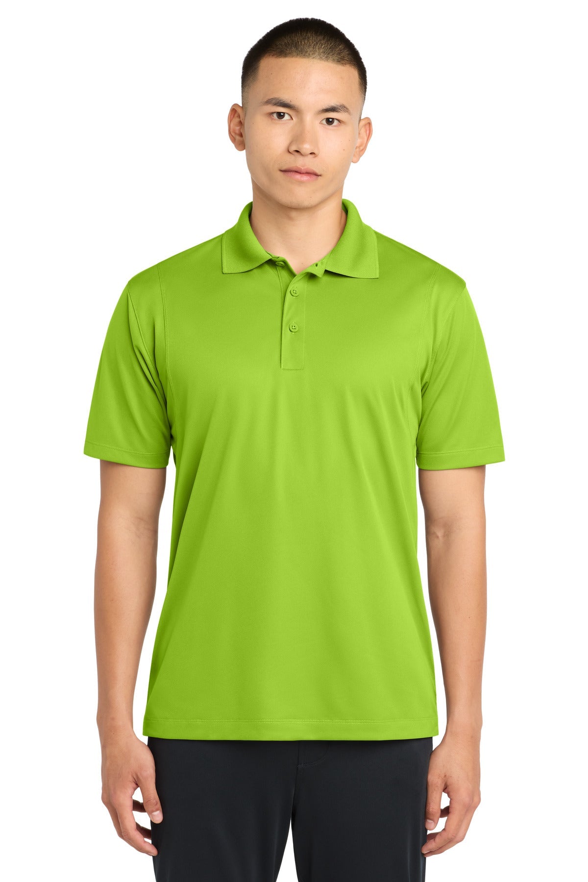 Lime Shock Sport-Tek Micropique Sport-Wick Polo. ST650