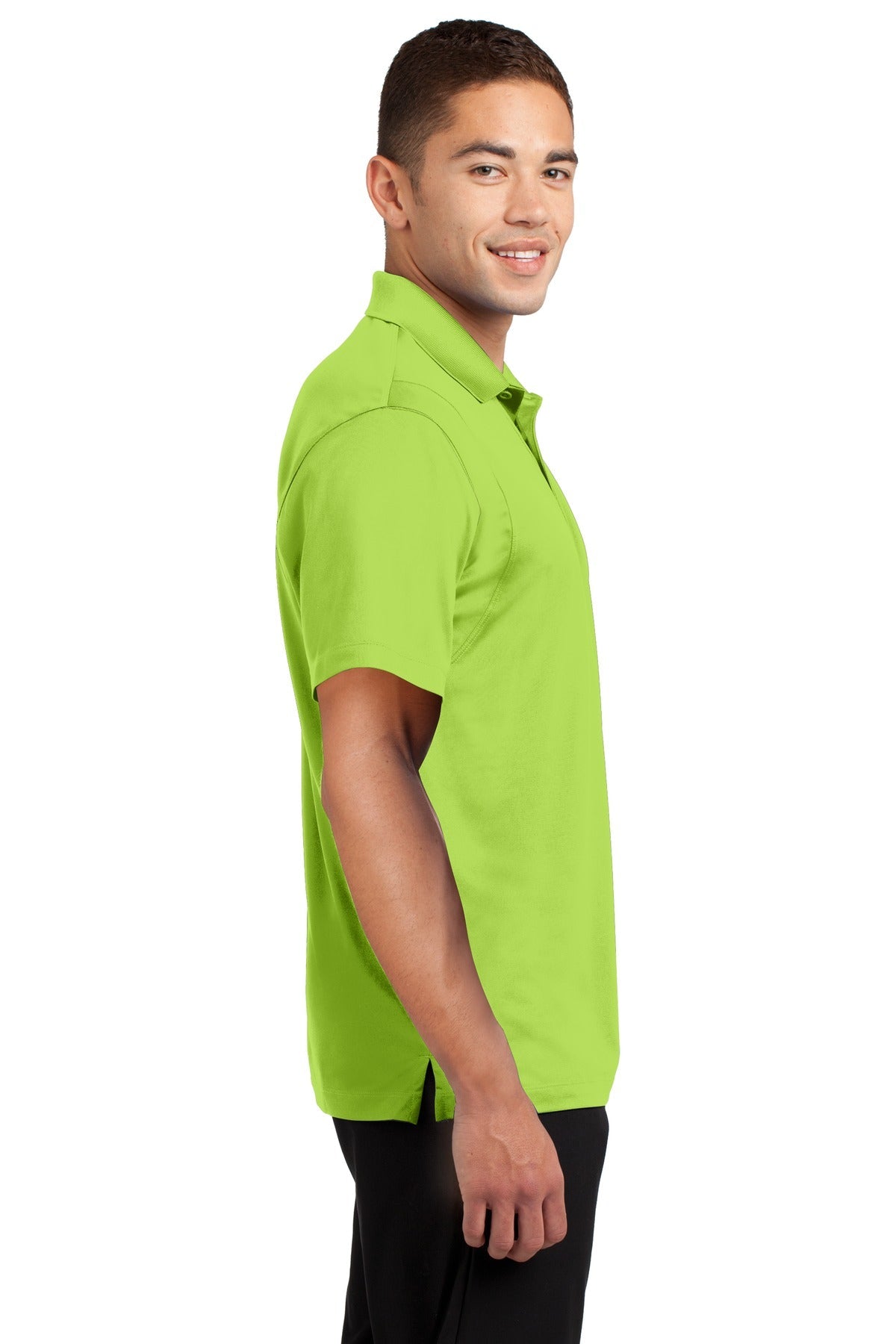 Lime Shock Sport-Tek Micropique Sport-Wick Polo. ST650
