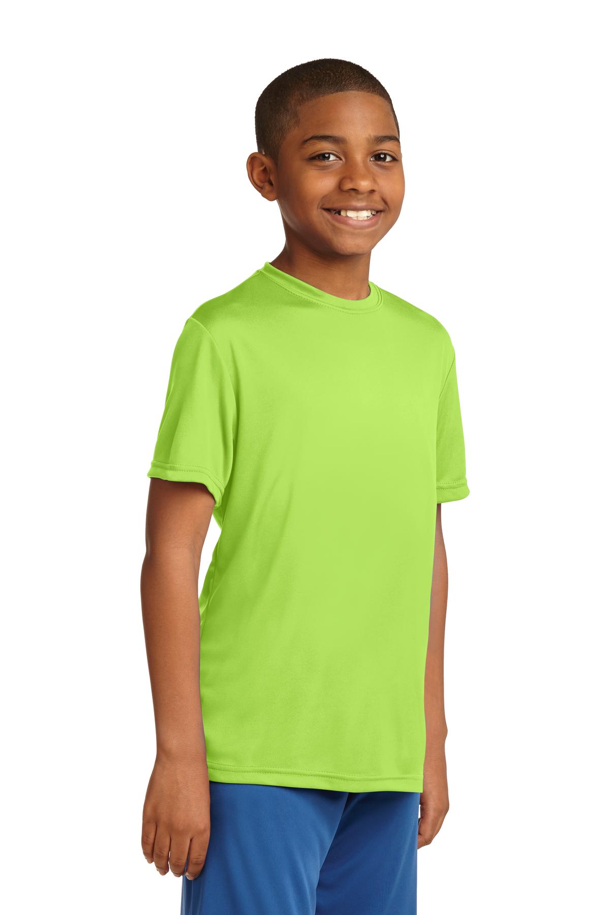 Lime Shock Sport-Tek Youth PosiCharge Competitor Tee. YST350