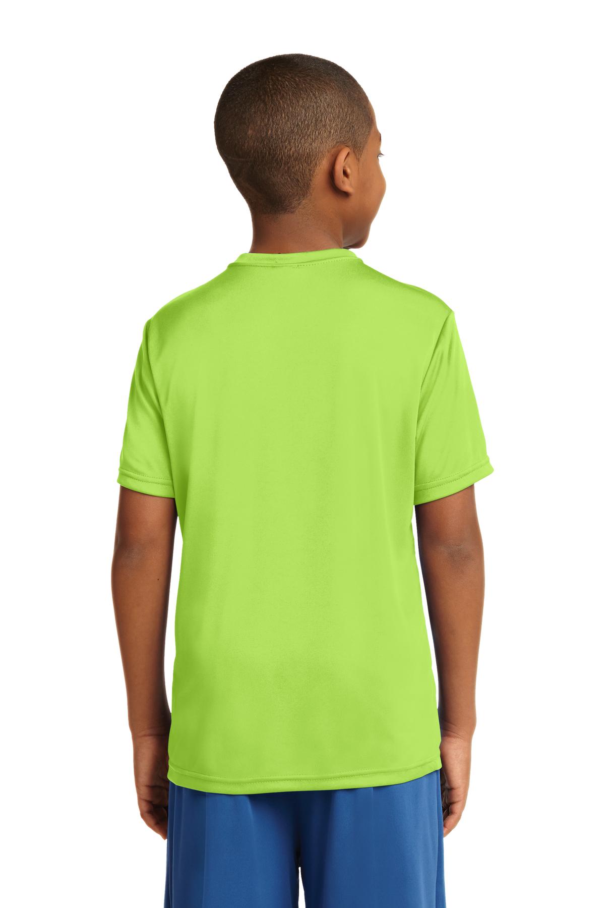 Lime Shock Sport-Tek Youth PosiCharge Competitor Tee. YST350