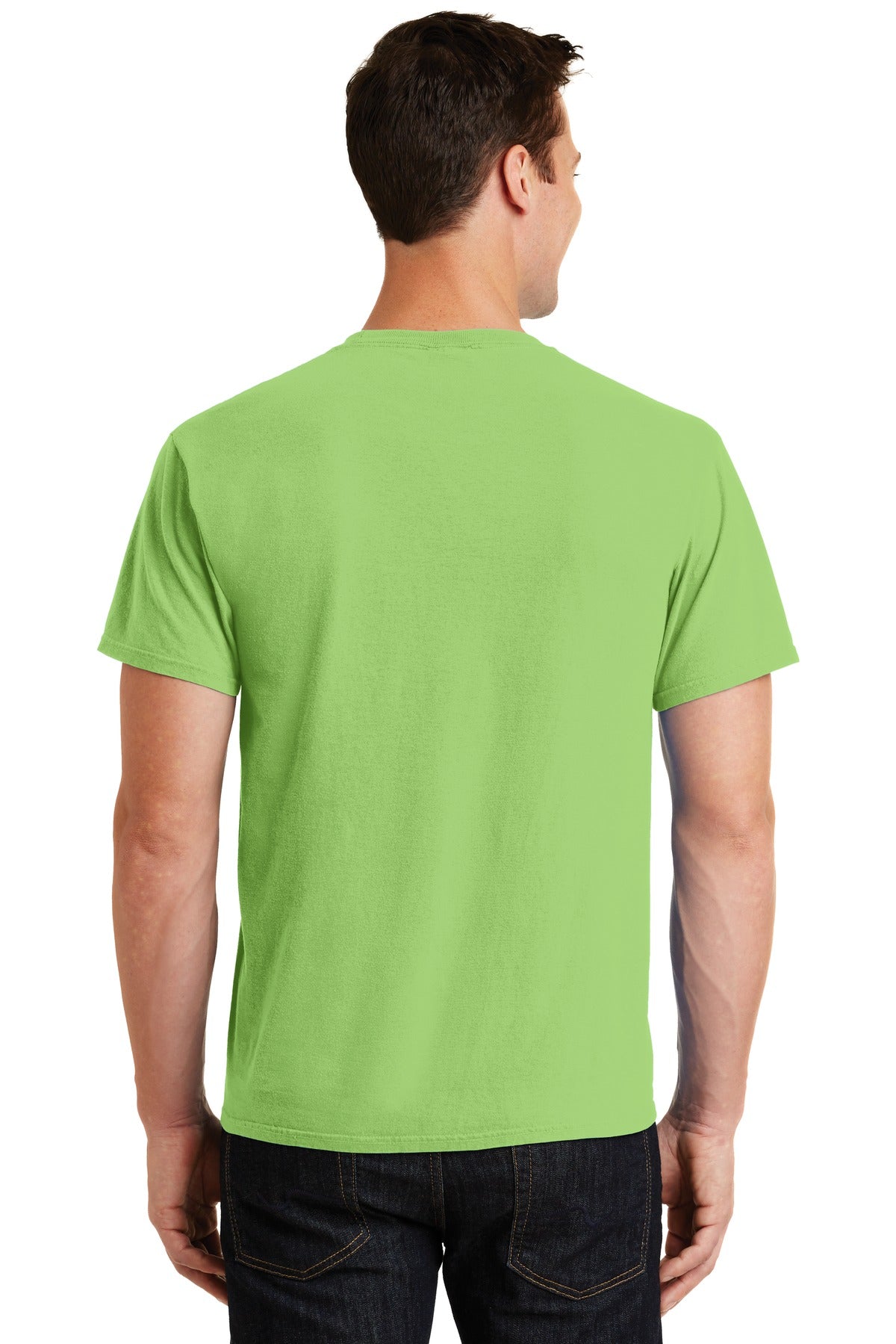 Limeaid Port & Co Beach Wash Garment-Dyed Tee. PC099