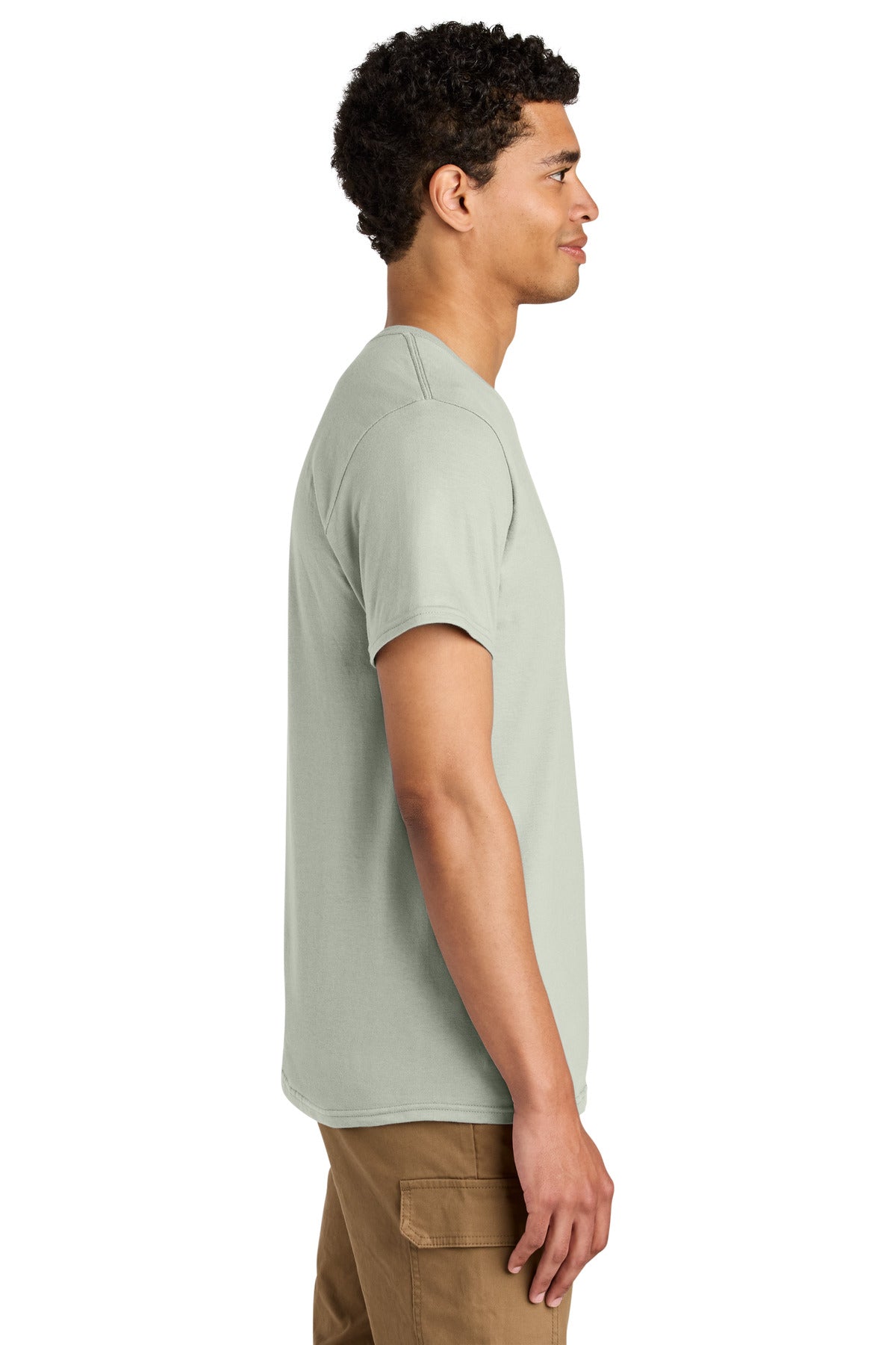 Limestone Jerzees Unisex Premium Combed Ring Spun Cotton Tee 570M
