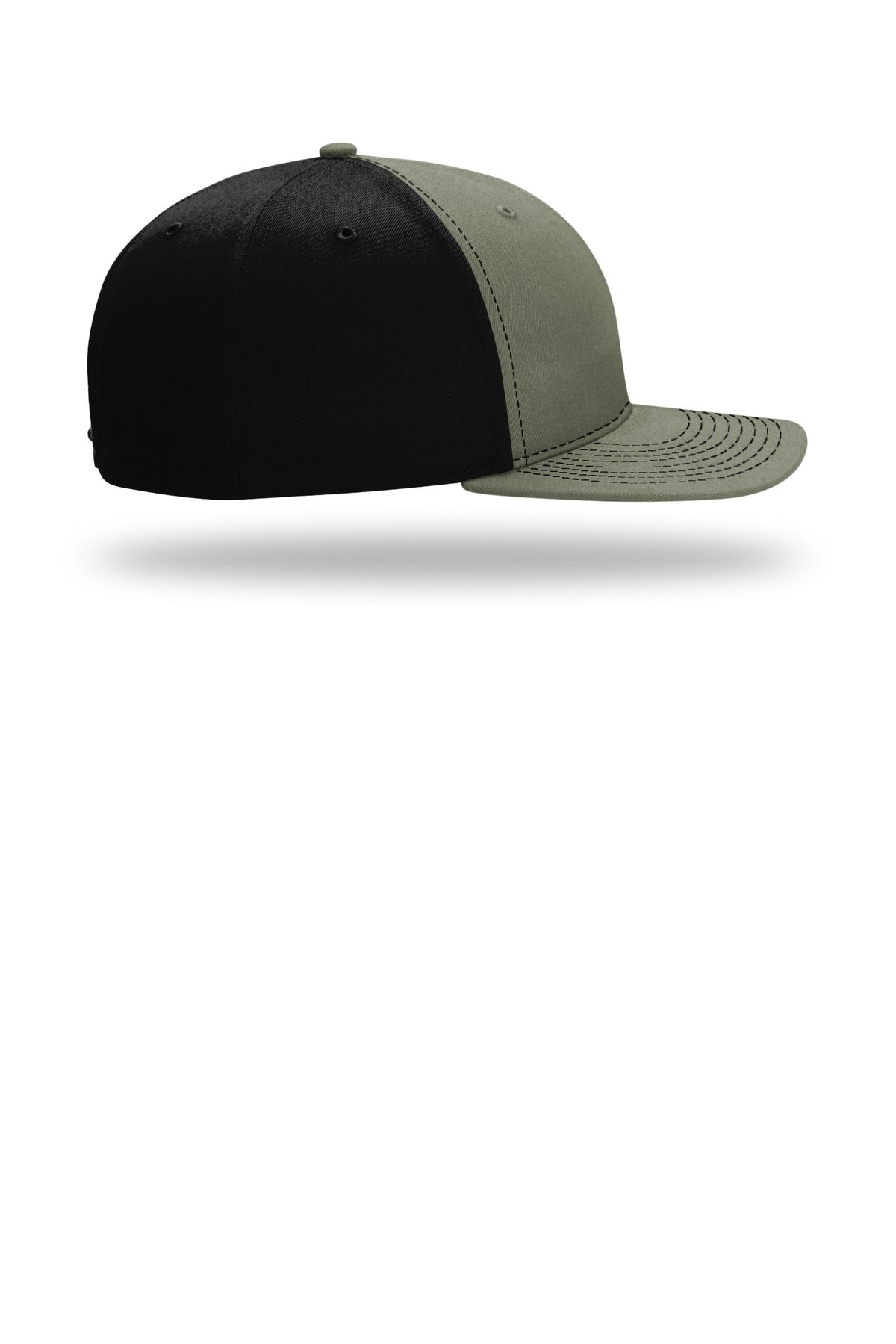 Loden/Blk Richardson Solid Twill Trucker 312