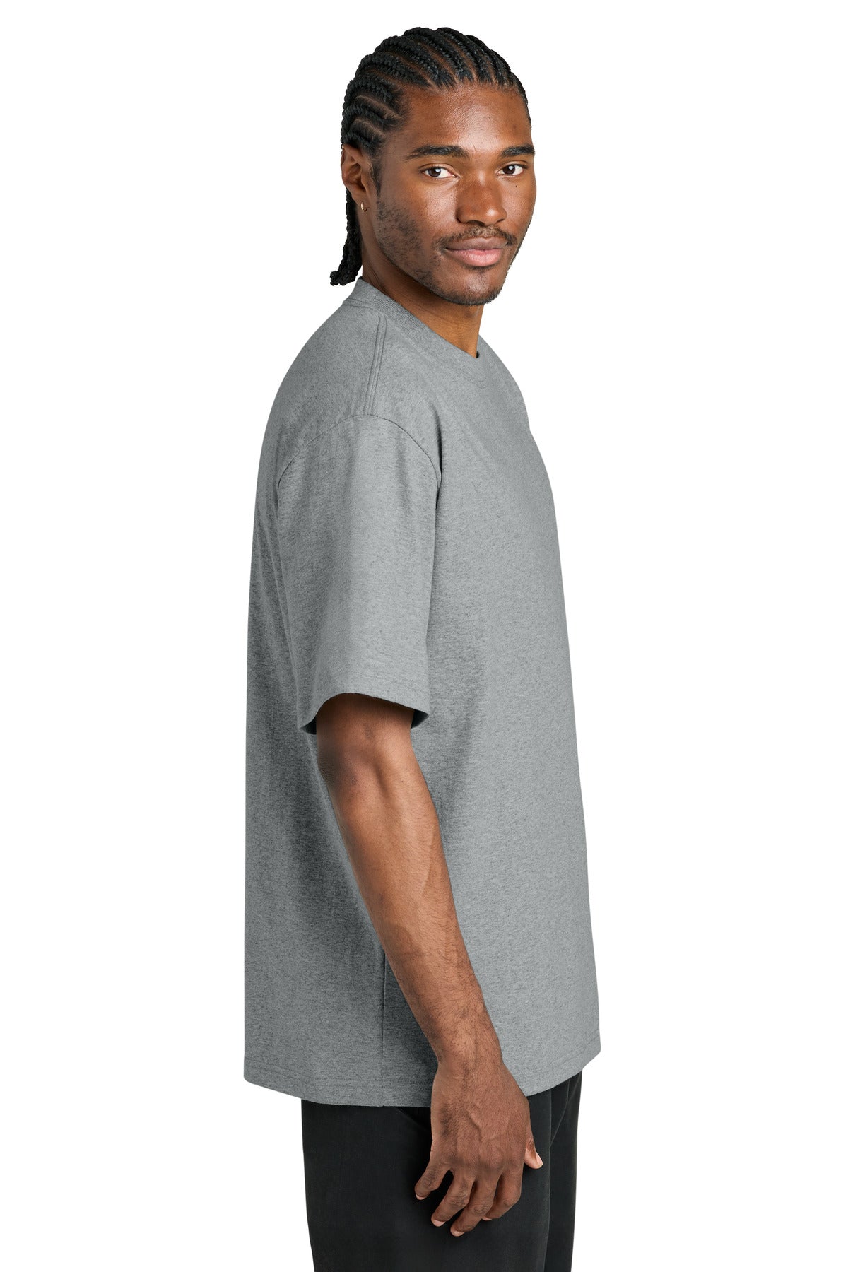LtHtGry District 7-Oz. Gritty Tee DT7075