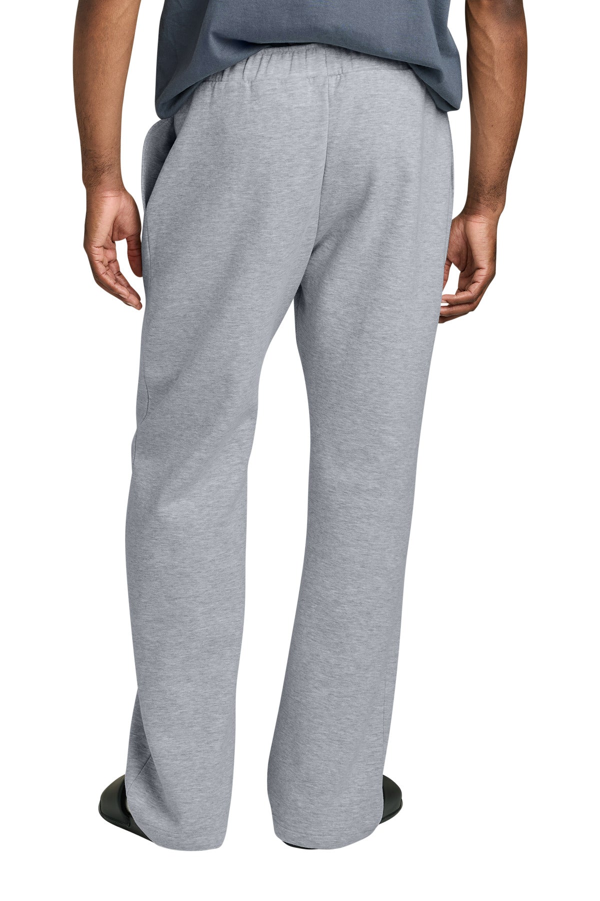 LtHtGry District V.I.T. Fleece Open-Bottom Sweatpant DT6117
