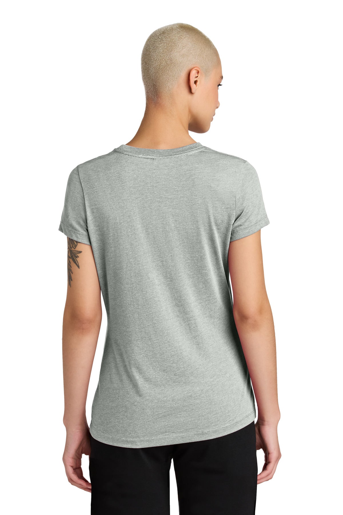LtHtGry District Women's Perfect Weight CVC Tee DT188