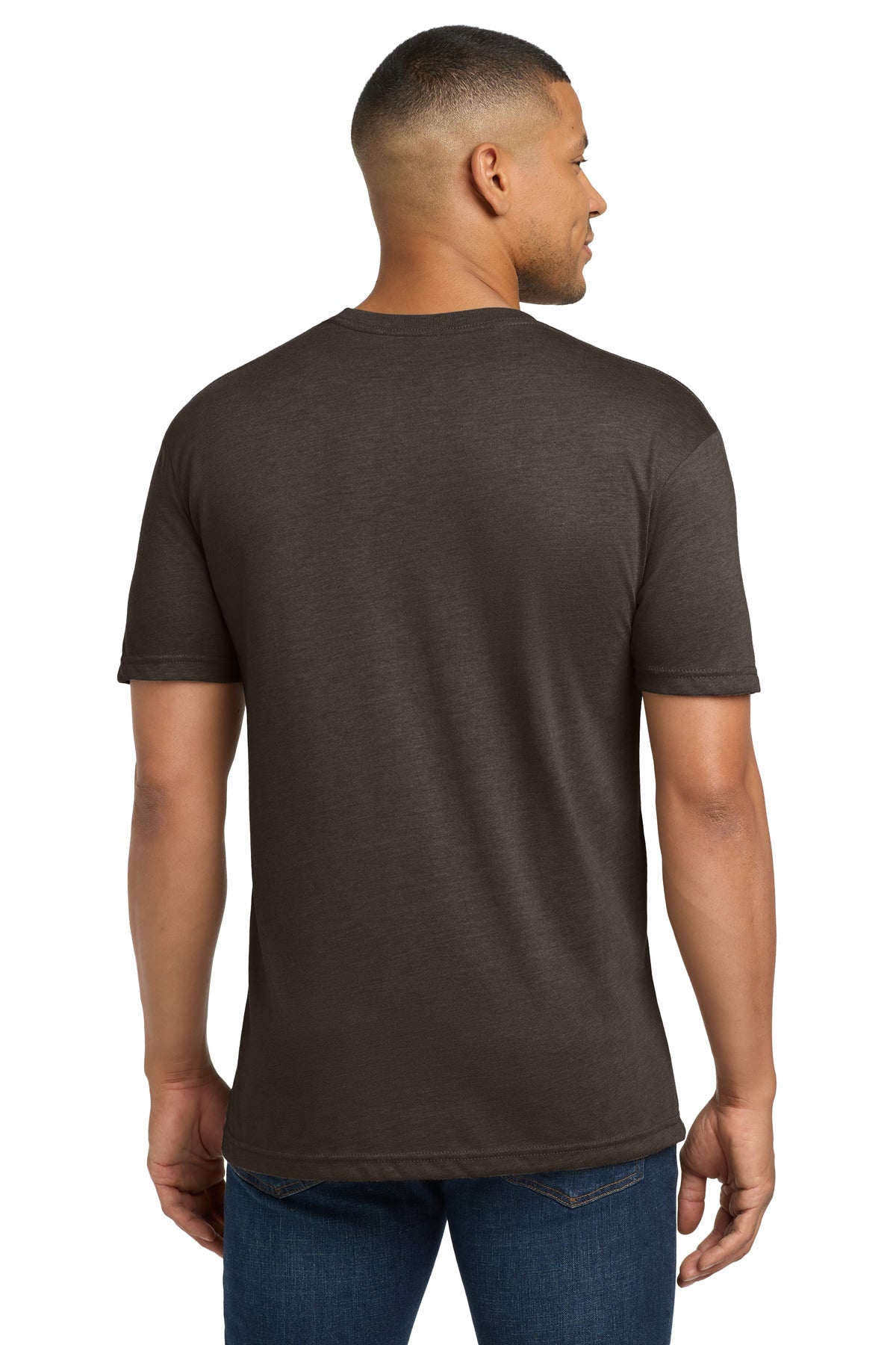 Macchiato Next Level Apparel Adult Tri-Blend Tee. NL6010