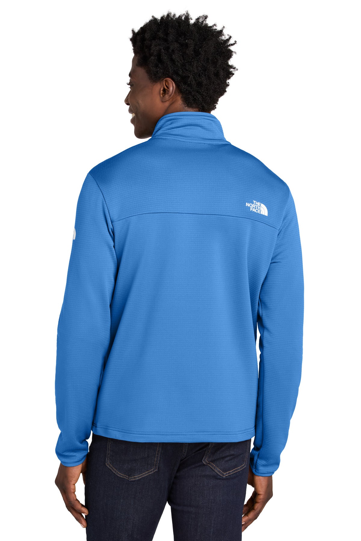 MarinaBlue The North Face Aim 1/4-Zip Fleece NF0A8ENJ