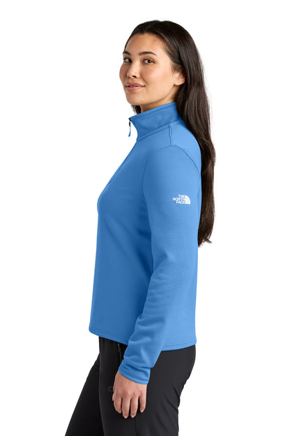 MarinaBlue The North Face Women's Aim 1/4-Zip Fleece NF0A8FQK