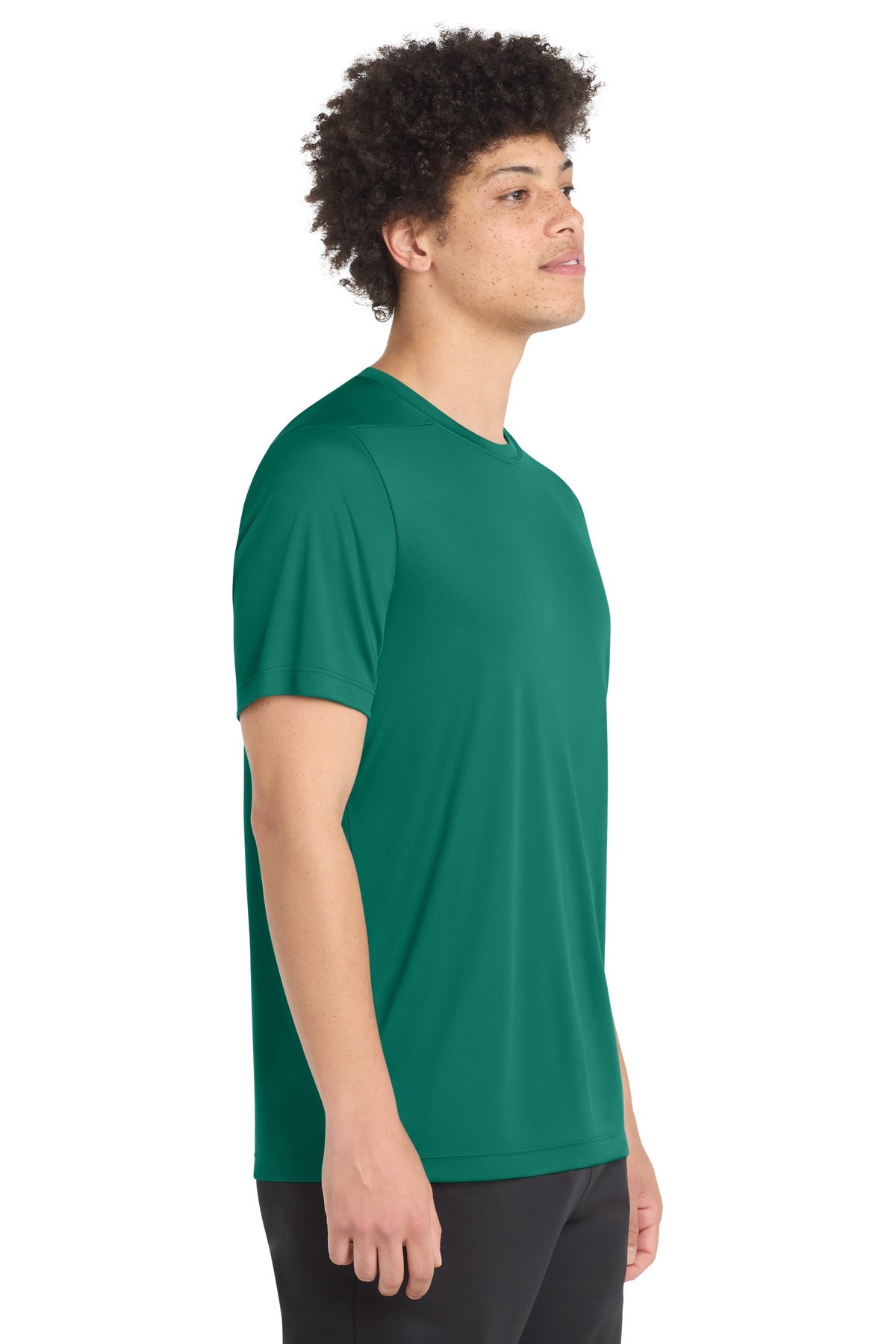 Marine Green Sport-Tek Posi-UV Pro Tee. ST420