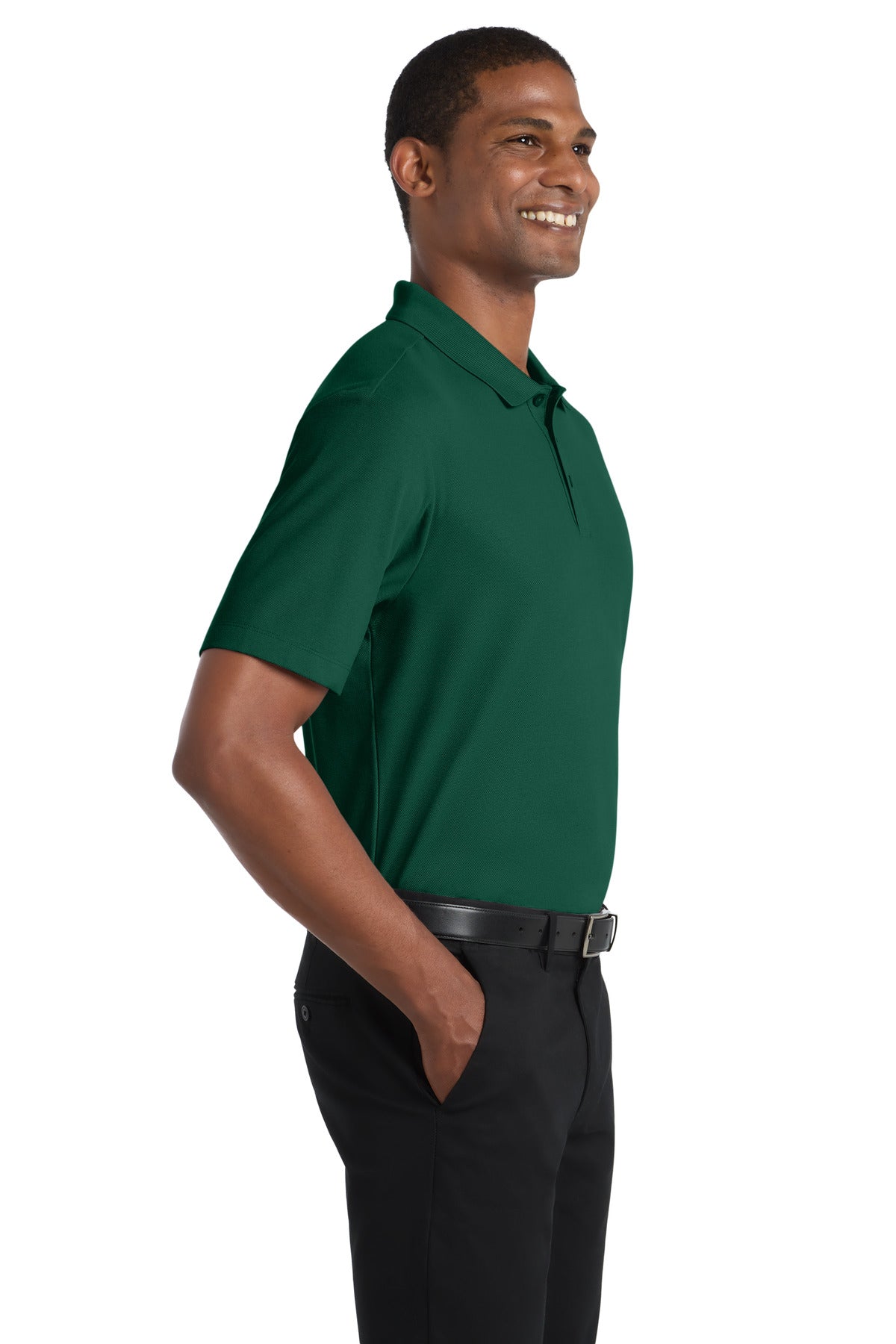 MarineGrn Port Authority SuperPro React Polo. K810
