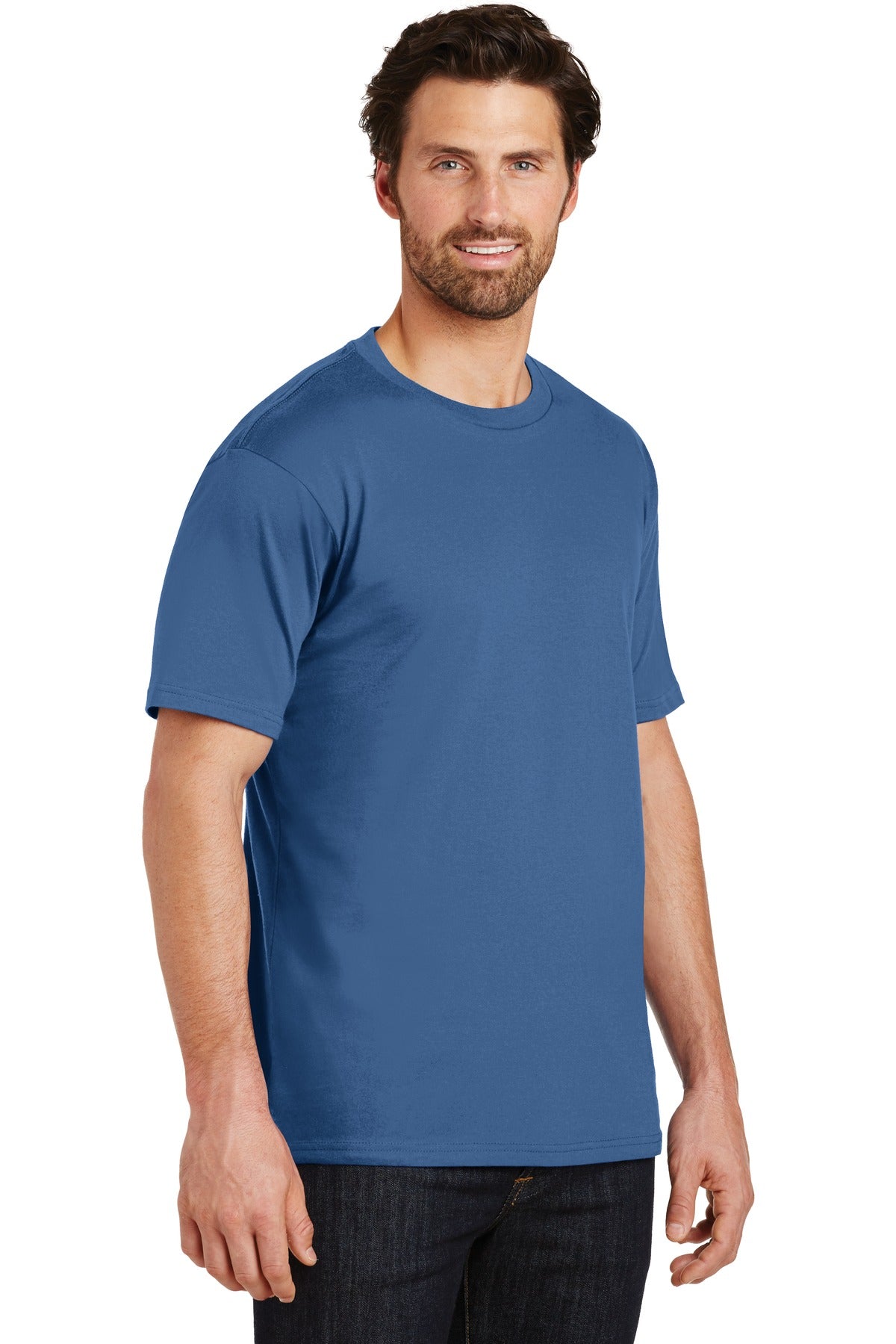 Maritime Blue District Perfect Weight Tee. DT104