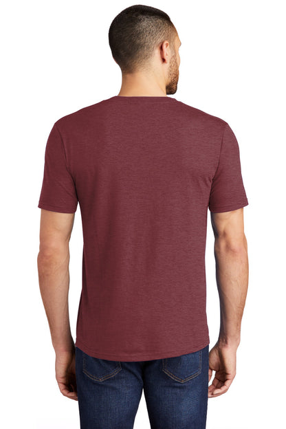 Maroon Frost District Perfect Tri Tee. DM130