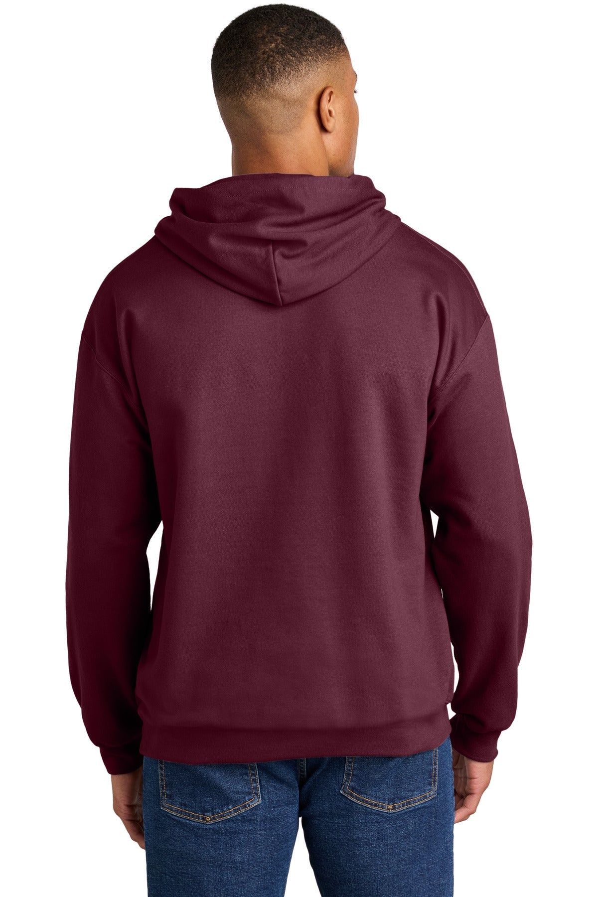 Maroon Gildan Softstyle Midweight Pullover Hooded Sweatshirt SF500