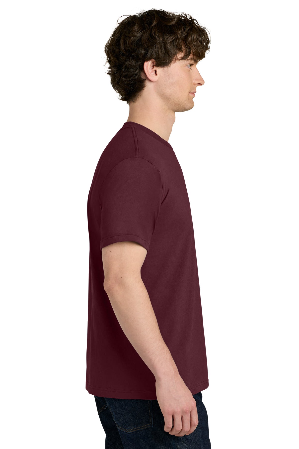 Maroon Next Level Apparel Ideal Jersey Tee NL1810
