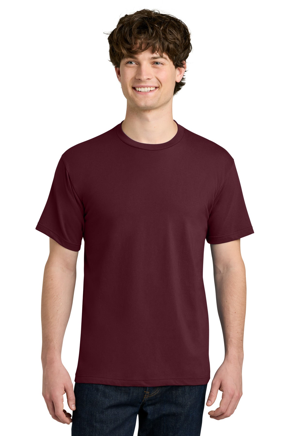 Maroon Next Level Apparel Ideal Jersey Tee NL1810