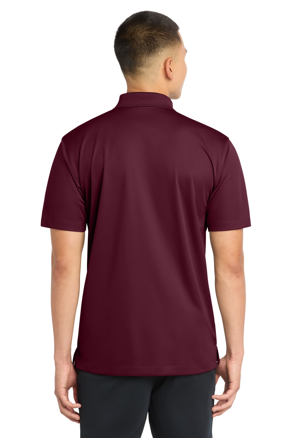 Maroon Sport-Tek Micropique Sport-Wick Polo. ST650