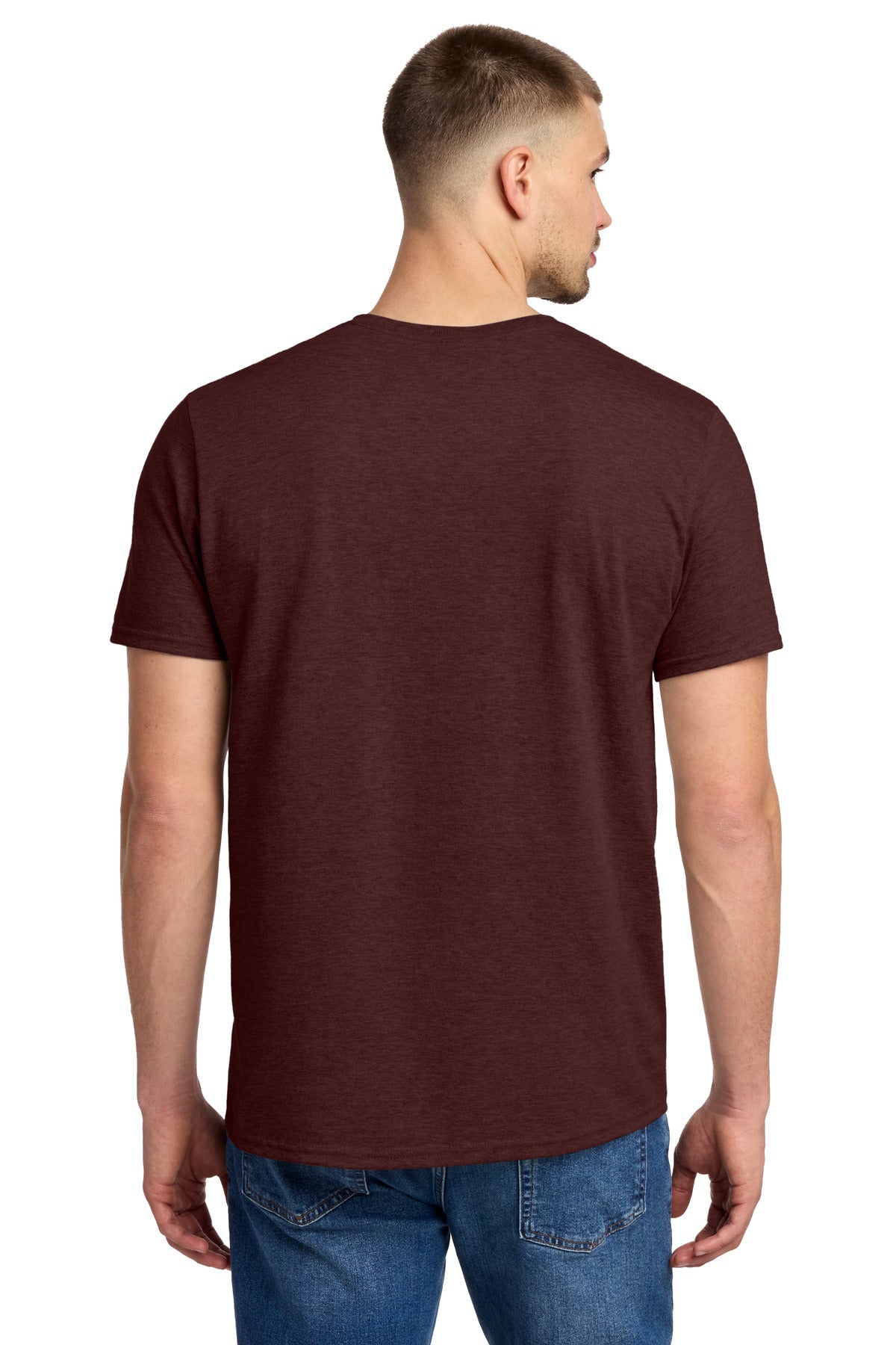 MaroonHthr Jerzees Premium Blend Ring Spun T-Shirt 560M