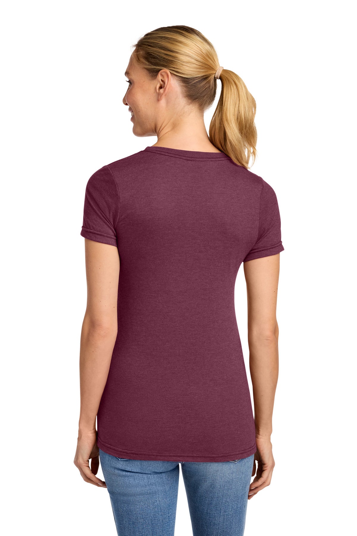 MaroonMist Gildan Softstyle Women's CVC T-Shirt 64001LCVC