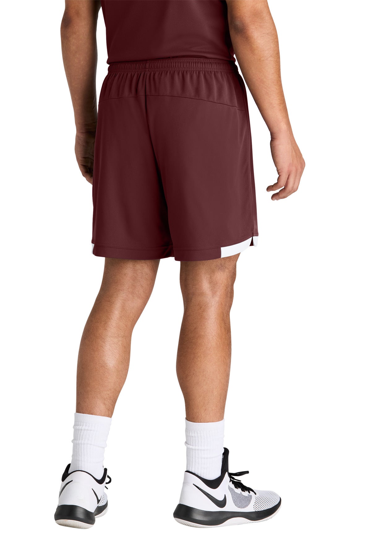 Mar/White Sport-Tek Club 7" Short ST442