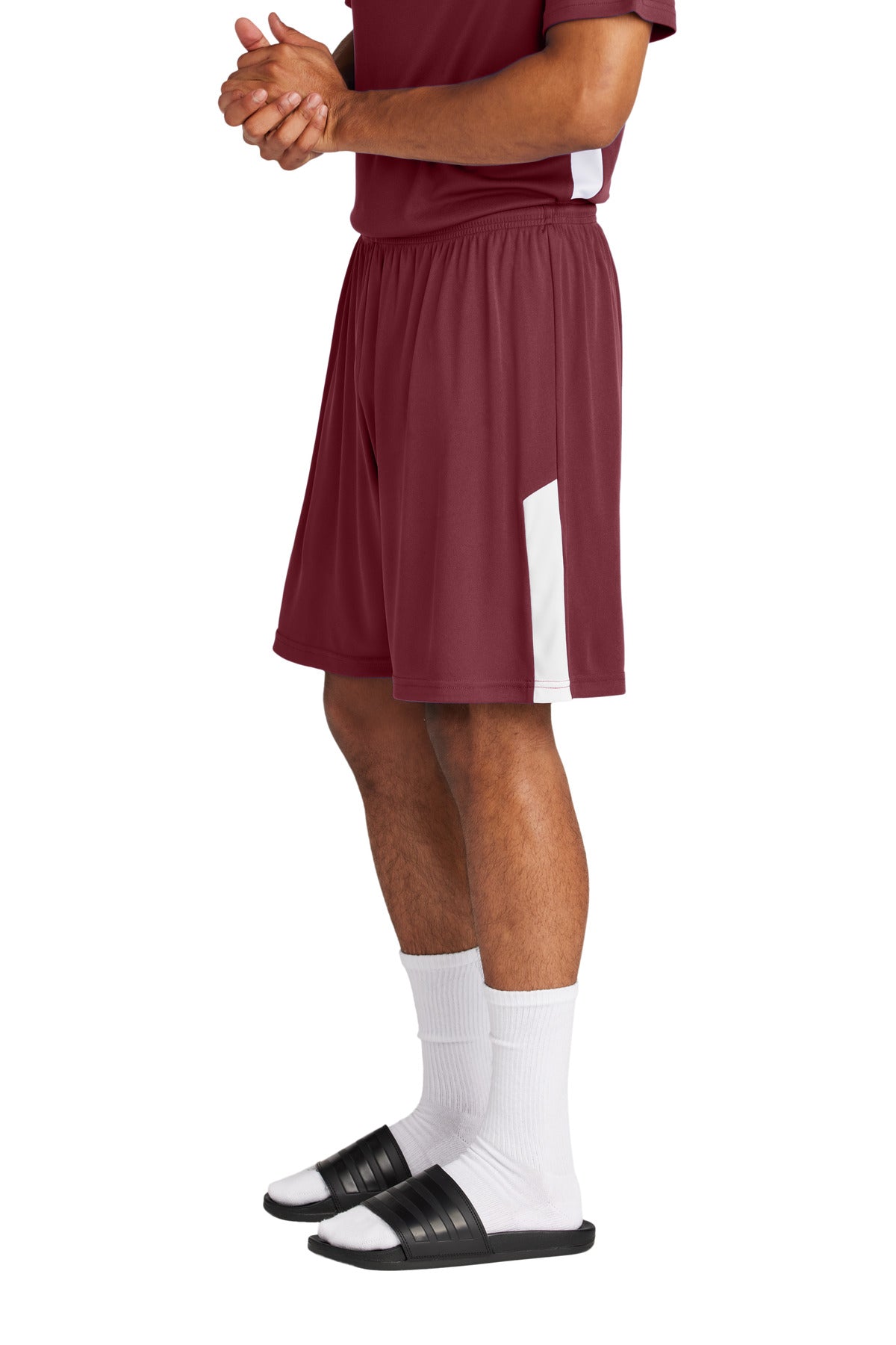 Mar/White Sport-Tek Competitor United 7" Short ST103