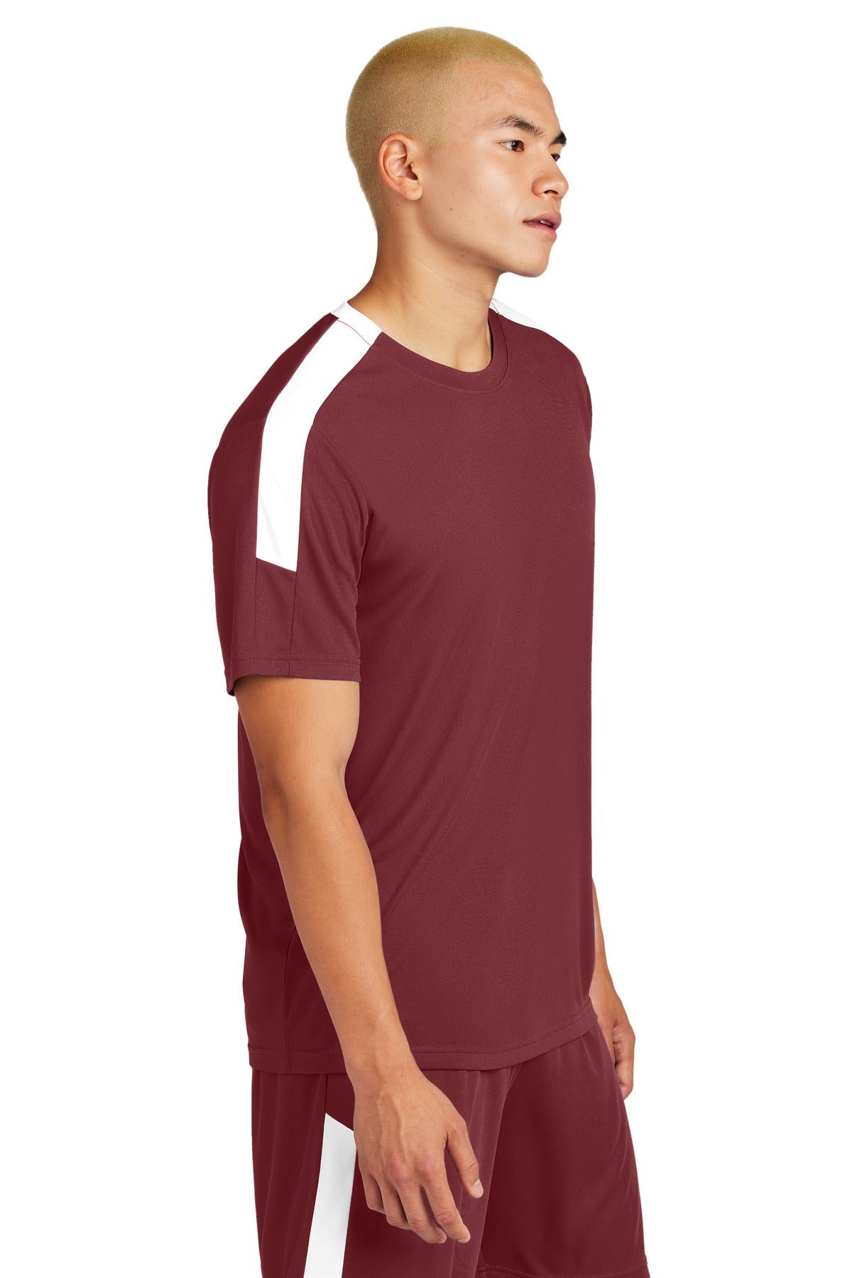 Mar/White Sport-Tek Competitor United Crew ST100
