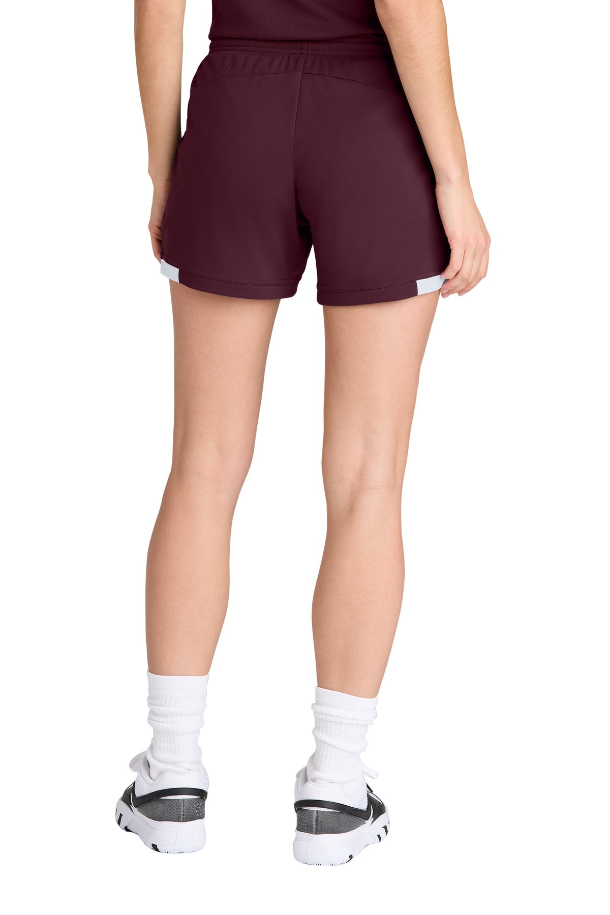 Mar/White Sport-Tek Women's Club 5" Short LST442