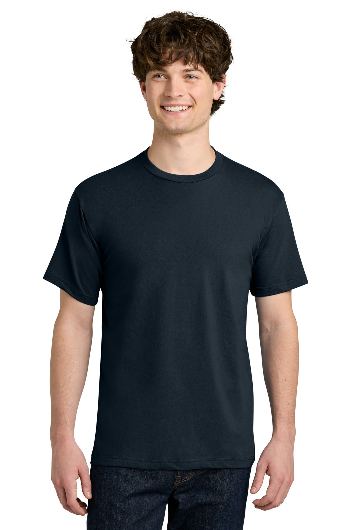 MdntNavy Next Level Apparel Ideal Jersey Tee NL1810
