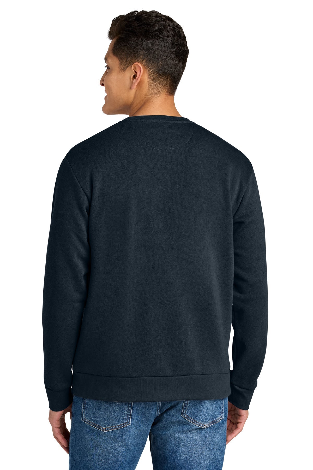 MdntNavy Next Level Apparel Santa Barbara Pocket Sweatshirt NL9001