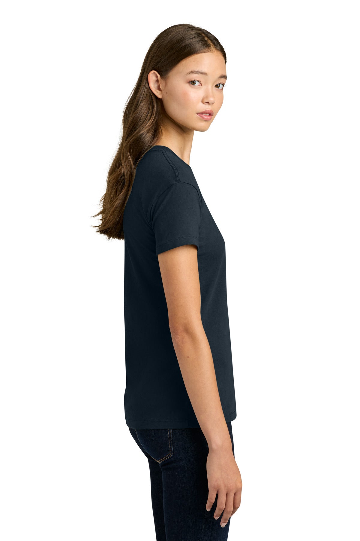 MdntNavy Next Level Apparel Women's Cotton Relaxed Tee NL3910