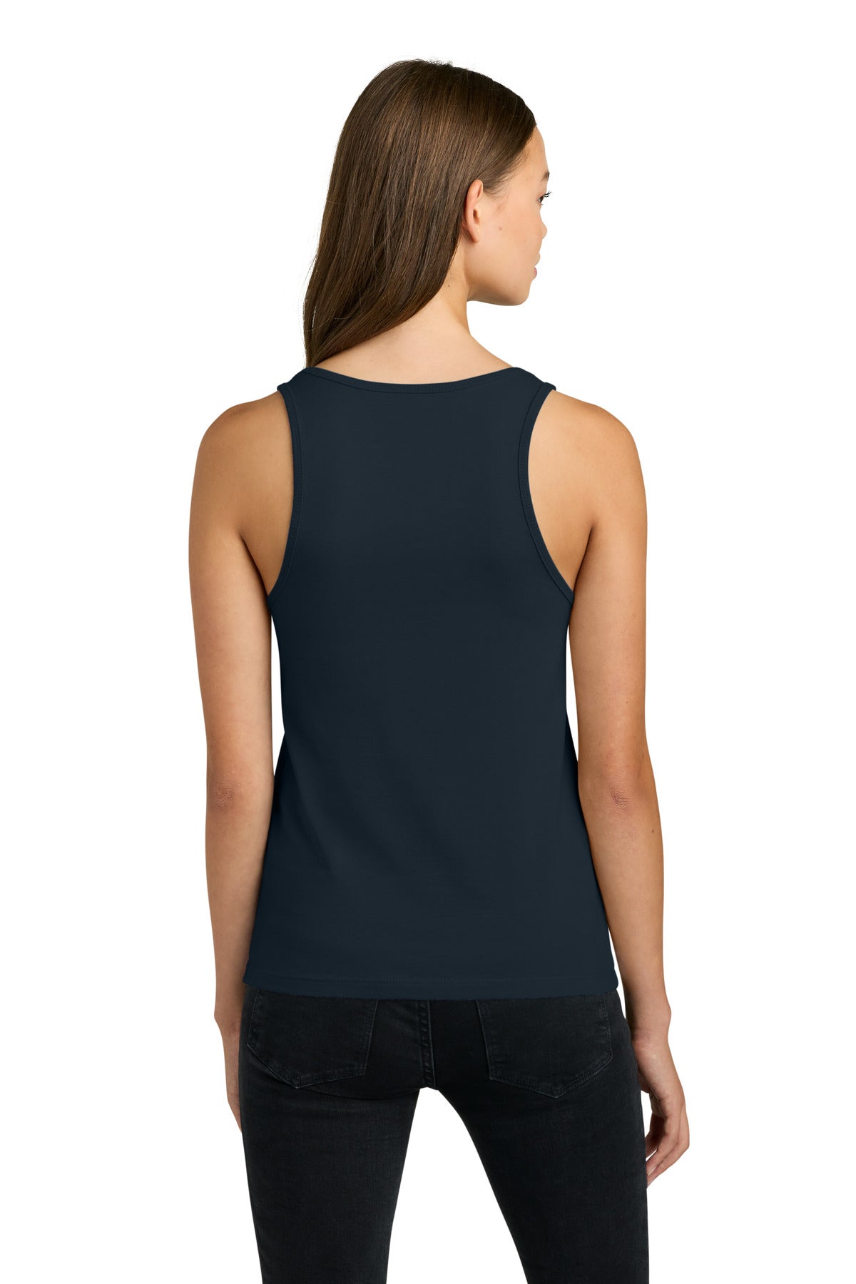 MdntNavy Next Level Apparel Women's Cotton Tank NL3933