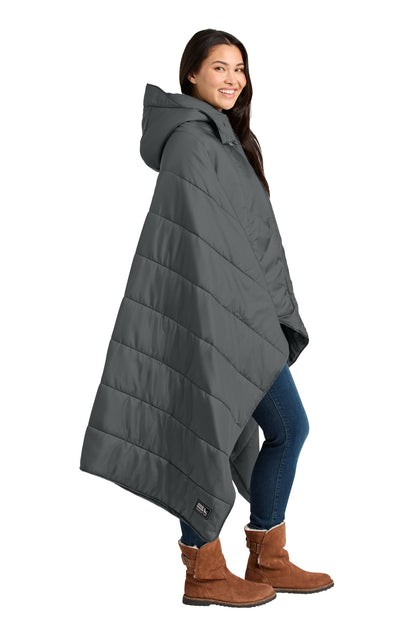 MetalGrey Eddie Bauer Puffy Camp Poncho EB755