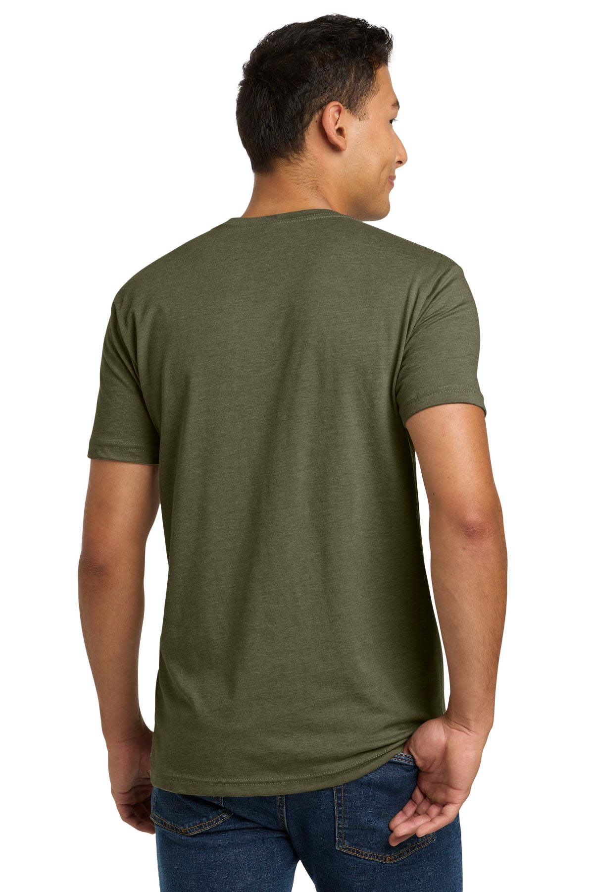 MilGreen Next Level Apparel Adult CVC Tee. NL6210