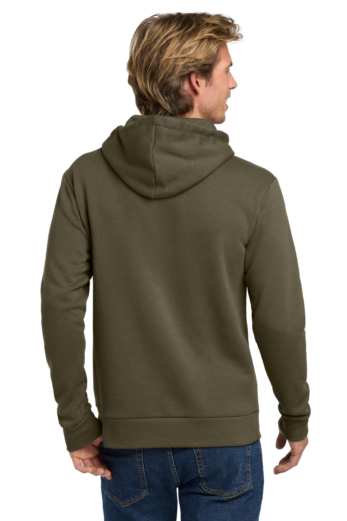 MilGreen Next Level Apparel Adult Santa Barbara Pullover Hoodie. NL9303