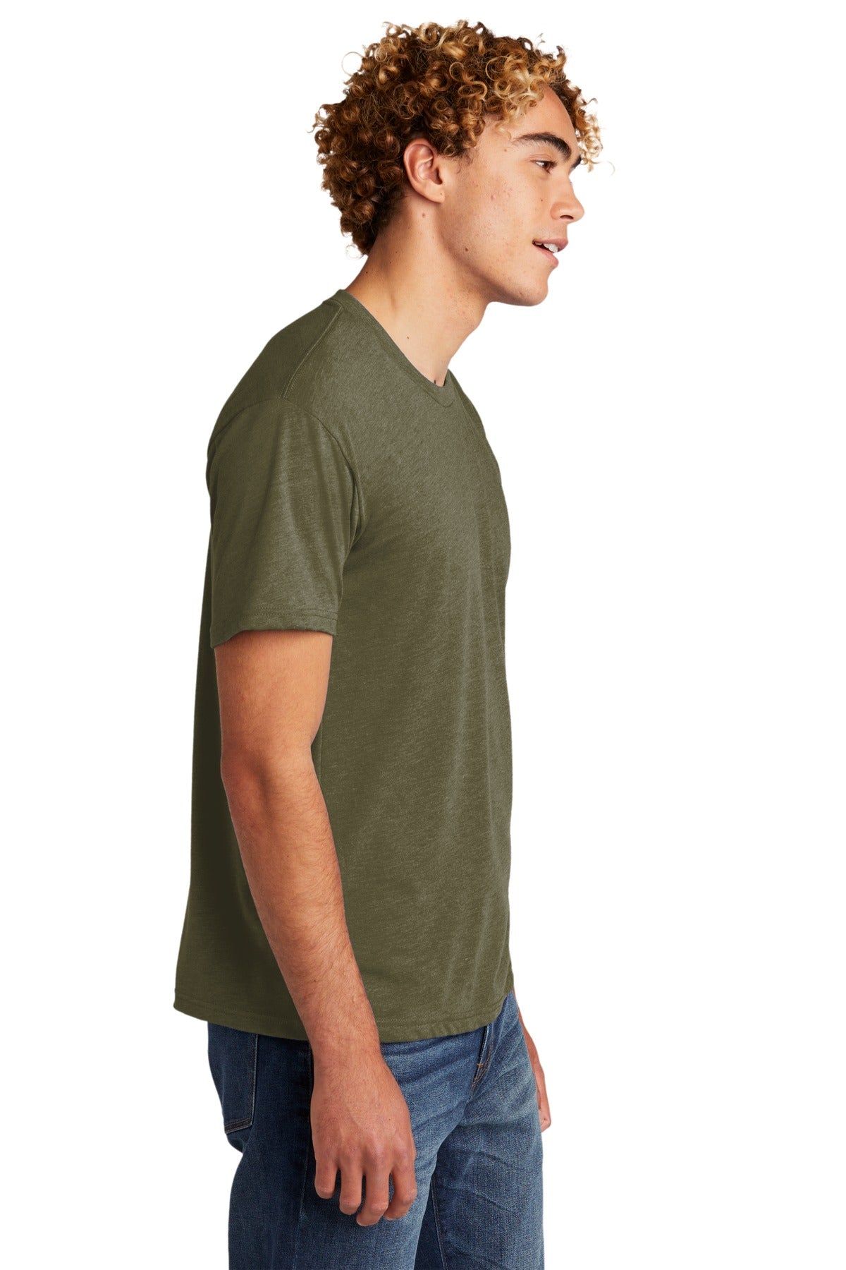 MilGreen Next Level Apparel Adult Tri-Blend Tee. NL6010