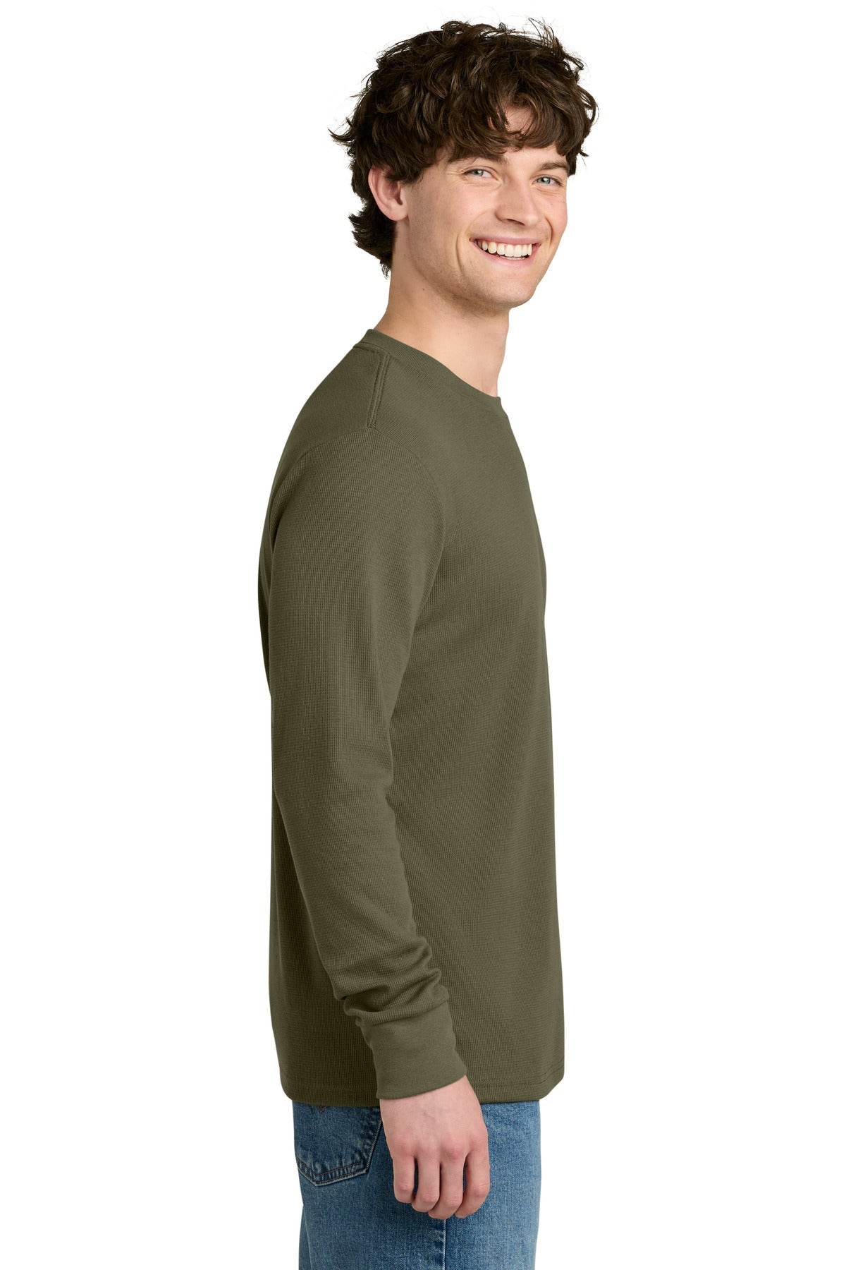 MilGreen Next Level Apparel Ideal Thermal Long Sleeve Tee NL8211