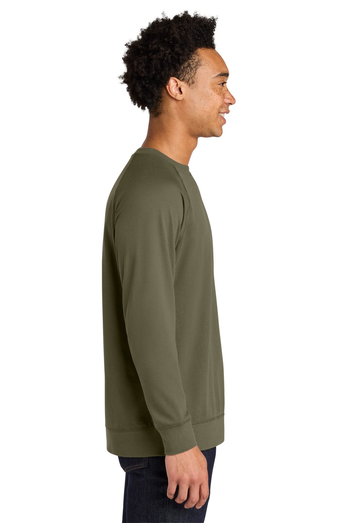 MilGreen Next Level Apparel Laguna Raglan Sweatshirt NL9000