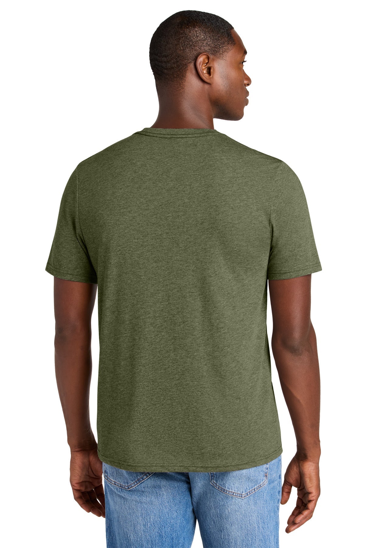 MilGrnHtr District Perfect Weight CVC Tee DT184